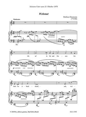 Mathias Husmann: Wie im Traume: Chant et Piano