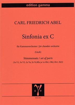 Carl Friedrich Abel: Sinfonia ex C: (Arr. Rudolf Lück): Orchestre de Chambre