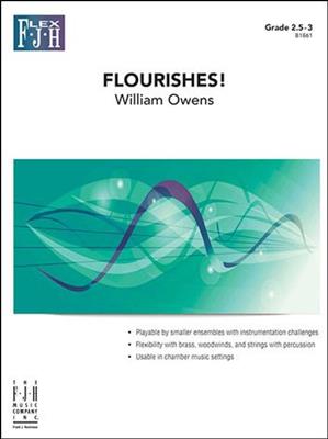 William Owens: Flourishes: Orchestre d'Harmonie