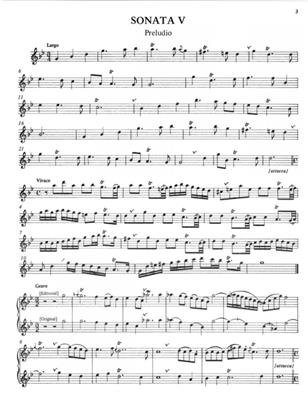 Six Sonatas Vol. 2: (Arr. Keith Elcombe): Flûte à Bec Alto et Accomp.