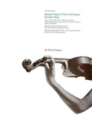 Gordon Dale: String Quartet No.2: Quatuor à Cordes