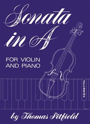 Thomas Pitfield: Sonata in A for Violin and Piano: Violon et Accomp.