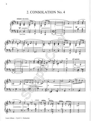 Franz Liszt: Liszt - Silhouette Series: (Arr. Cyril Dalmaine): Solo de Piano