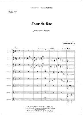 André Telman: Jour De Fete: Cor d'Harmonie (Ensemble)