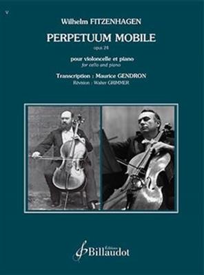 Wilhelm Fitzenhagen: Perpetuum mobile Op. 24: Violoncelle et Accomp.