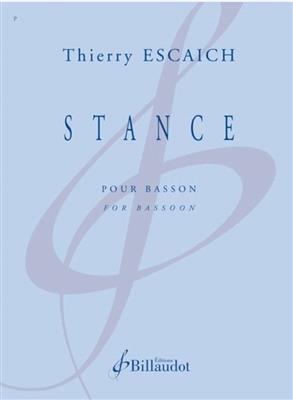 Thierry Escaich: Stance: Solo pour Basson