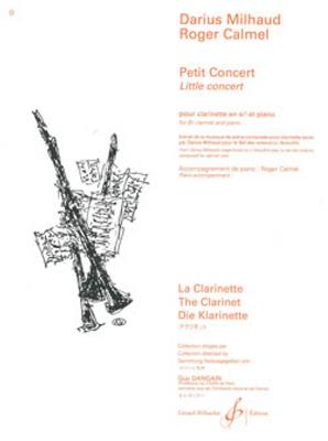 Darius Milhaud: Petit Concert From 'Le Bal Des Voleurs Op.192': Clarinette et Accomp.