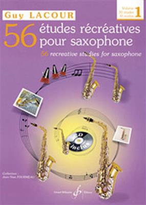 Guy Lacour: 56 Etudes Recreative 1: Saxophone