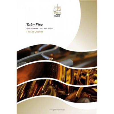 Nick Keyes: Take Five: (Arr. Nick Keyes): Saxophones (Ensemble)
