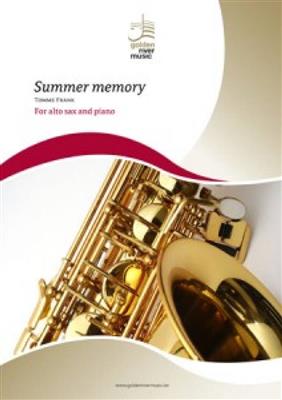 Tomme Frank: Summer Memory: Saxophone Alto et Accomp.