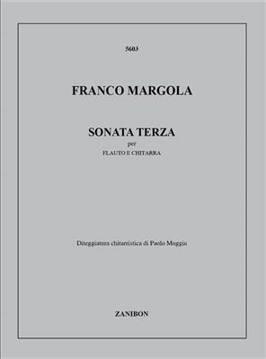 Franco Margola: Sonata terza: Flûte Traversière et Accomp.