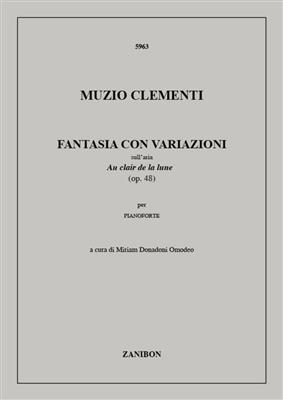 Muzio Clementi: Fantasia Con Variazioni: Solo de Piano