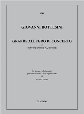 Giovanni Bottesini: Grande Allegro Di Concerto: Contrebasse et Accomp.