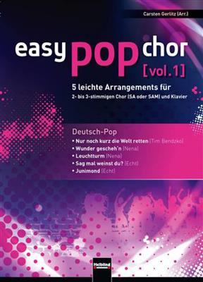 Easy Pop Chor 1: Deutsch-Pop: Voix Hautes et Piano/Orgue