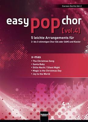 Easy Pop Chor 4: X-Mas: Voix Hautes et Piano/Orgue
