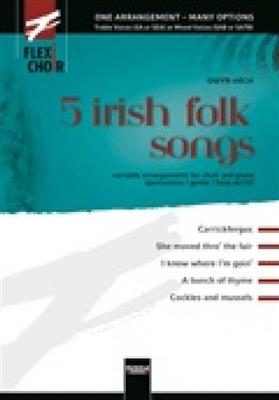 Gwyn Arch: 5 Irish Folk Songs (Flexichoir): Voix Hautes et Accomp.