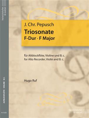 Johann Christoph Pepusch: Triosonate F-Dur: Ensemble de Chambre