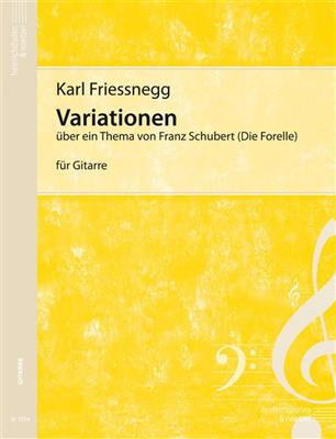 Franz Schubert: Variationen Über Ein Thema Von Franz Schubert: Solo pour Guitare