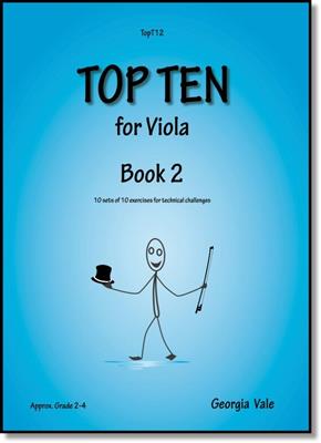Georgia Vale: Top Ten for Viola Book 2: Solo pour Alto