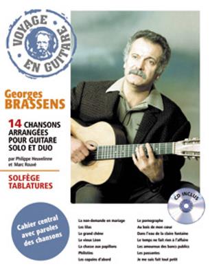 Georges Brassens: Voyage en Guitare - Georges Brassens: (Arr. Philippe Heuveline): Solo pour Guitare
