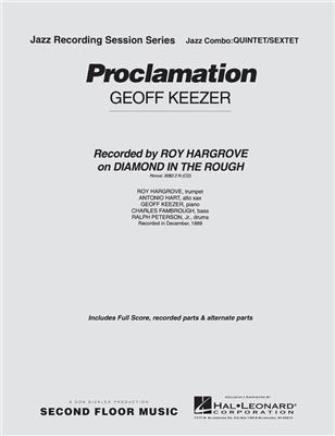 Geoff Keezer: Proclamation: Jazz Band