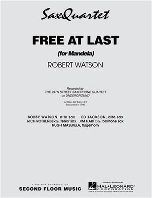 Robert Watson: Free At Last: Saxophones (Ensemble)