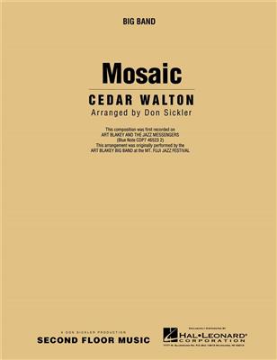 Cedar Walton: Mosaic Full Score: (Arr. Don Sickler): Jazz Band