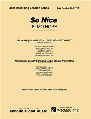 Elmo Hope: So Nice: Jazz Band
