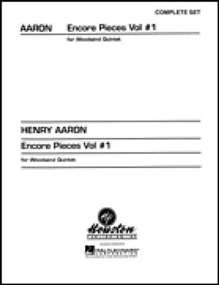 Encore Pieces For Woodwind Quintet, Vol. 1 - Score: (Arr. Henry Aaron): Bois (Ensemble)