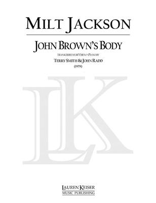 Milt Jackson: John Brown's Body for Vibes and Piano: Percussion (Ensemble)