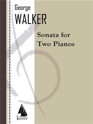 George Walker: Sonata for 2 Pianos: Duo pour Pianos