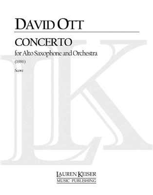David Ott: Saxophone Concerto: Orchestre Symphonique