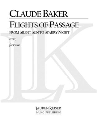 Claude Baker: Flights of Passage: Solo de Piano