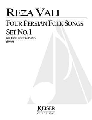 Four Persian Folk Songs: Set No. 1: Solo pour Chant