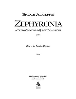 Bruce Adolphe: Zephyronia: Bois (Ensemble)