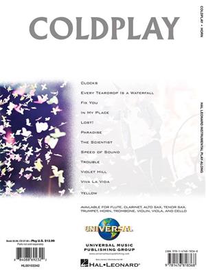 Coldplay: Coldplay: Solo pour Cor Français
