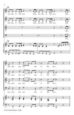 Georg Friedrich Händel: Joy to the World: (Arr. Keith Hampton): Chœur Mixte et Accomp.