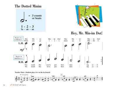 Piano Adventures All-In-Two Primer Lesson/Theory