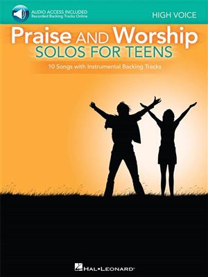 Praise and Worship Solos for Teens: (Arr. Larry Moore): Chant et Piano