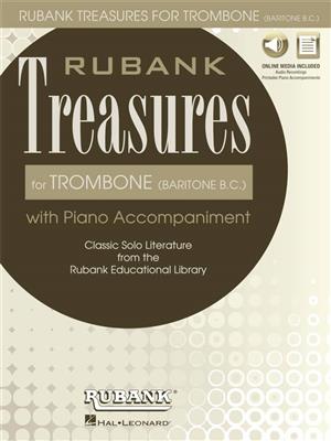 Rubank Treasures for Trombone (Baritone B.C.): Solo pourTrombone
