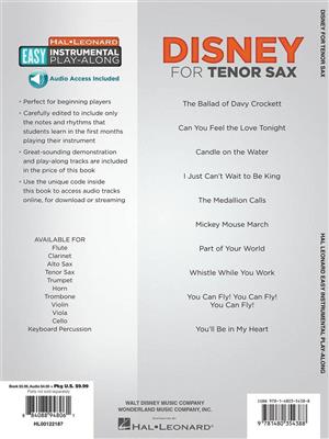 Disney - 10 Classic Songs: Saxophone Ténor
