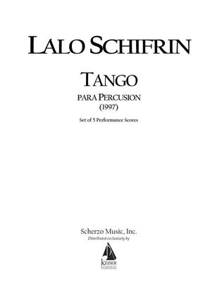 Tango Para Percusion (Tango for Percussion): Autres Percussions