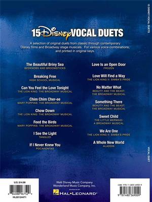 15 Disney Vocal Duets: Duo pour Chant