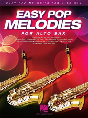 Easy Pop Melodies: Saxophone Alto