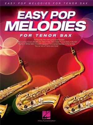 Easy Pop Melodies: Saxophone Ténor