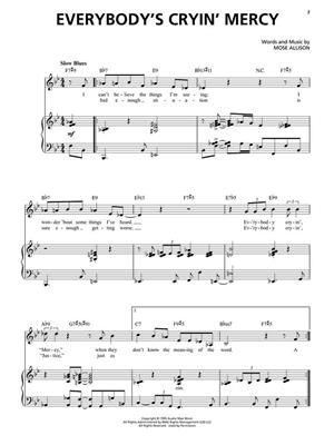 Mose Allison: Best of Mose Allison: Chant et Piano