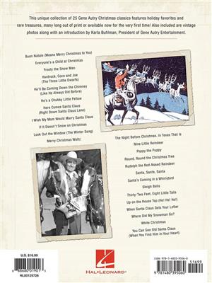 Gene Autry: The Gene Autry Christmas Songbook: Piano, Voix & Guitare