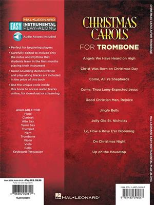 Christmas Carols - 10 Holiday Favorites: Solo pourTrombone