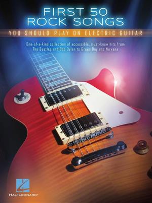 First 50 Rock Songs: Solo pour Guitare
