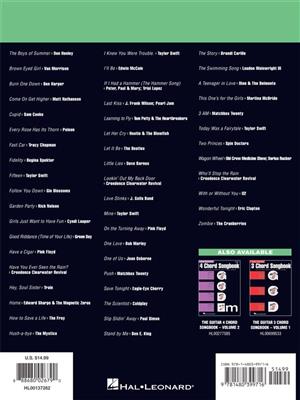 The Guitar 4-Chord Songbook G-C-D-Em: Mélodie, Paroles et Accords